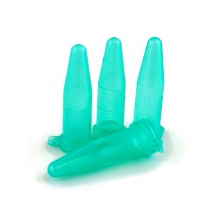 Scientific Specialties Micro-Tubes, Graduated, Non-Stick, 1.5ml, Green, 500/PK 145530G